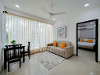 Living area of Plot 47 Trustedstay Service Apartment in Kondapur